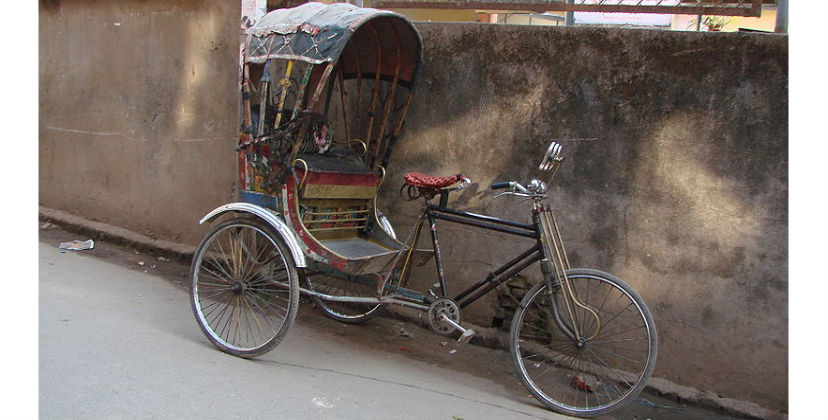 Велорикши в Катманду