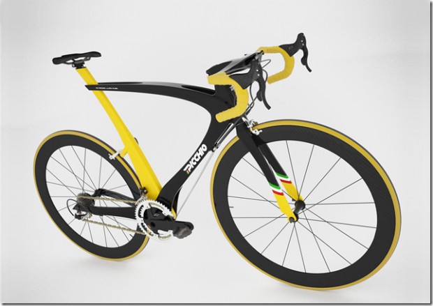 Picchio – карбоновый велосипед от Николы Гуида