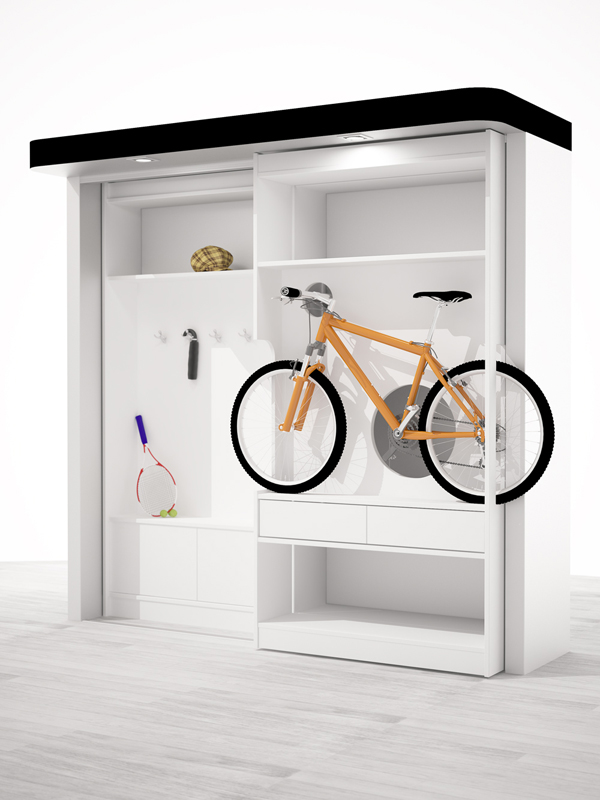 шкаф для велосипеда