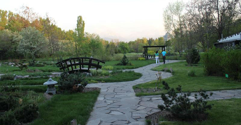 Веломаршрут Ботанический сад Алматы