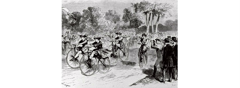 первая женская велогонка