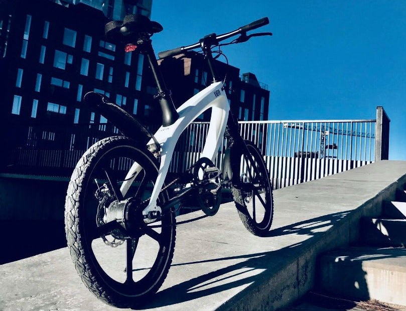 Электровелосипед BMX на энергии Солнца